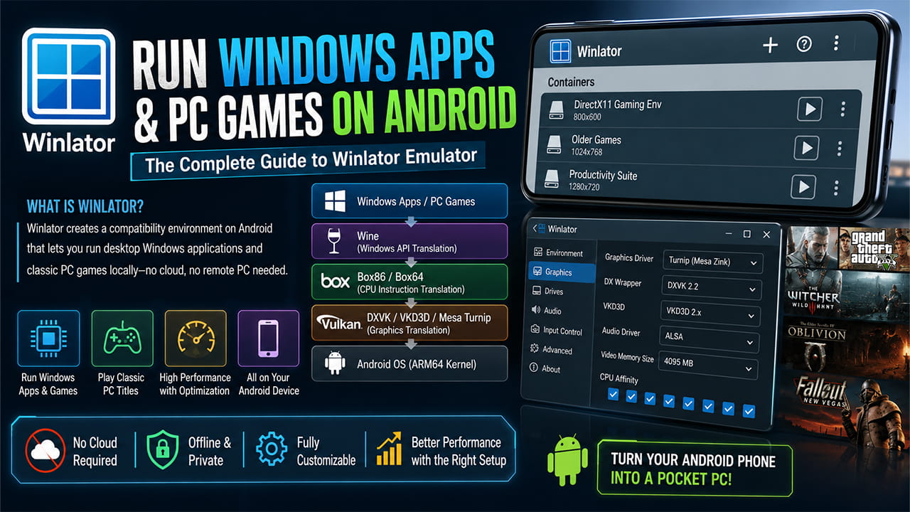 winlator emulator pc games android